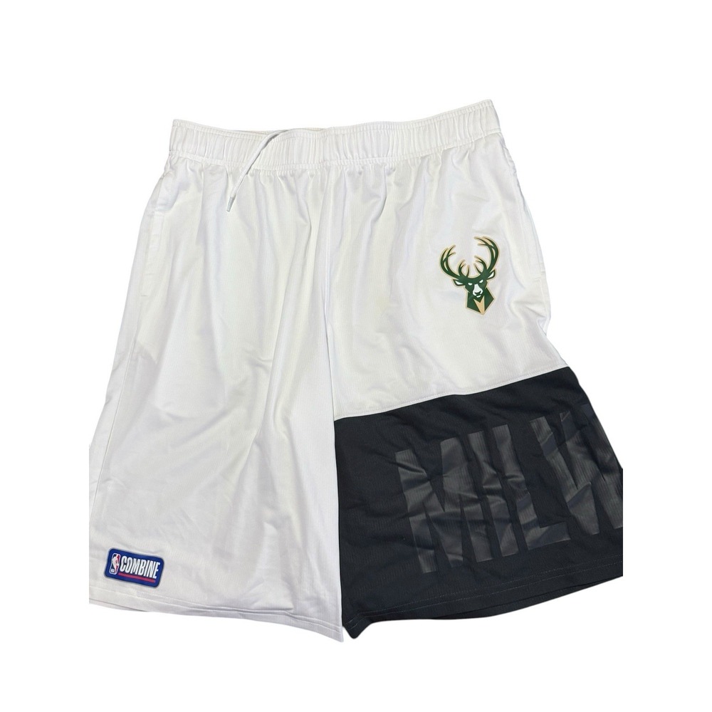 Under Armour Combine size XL NBA Milwaukee‎ Bucks Men's Basketball Game Shorts